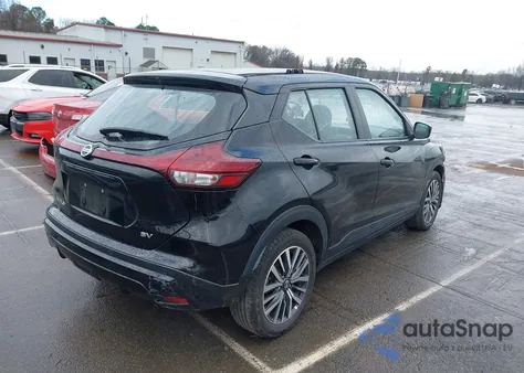 2021 Nissan Kicks Sv Xtronic Cvt from USA, damaged, VIN 3N1CP5CV2ML483841